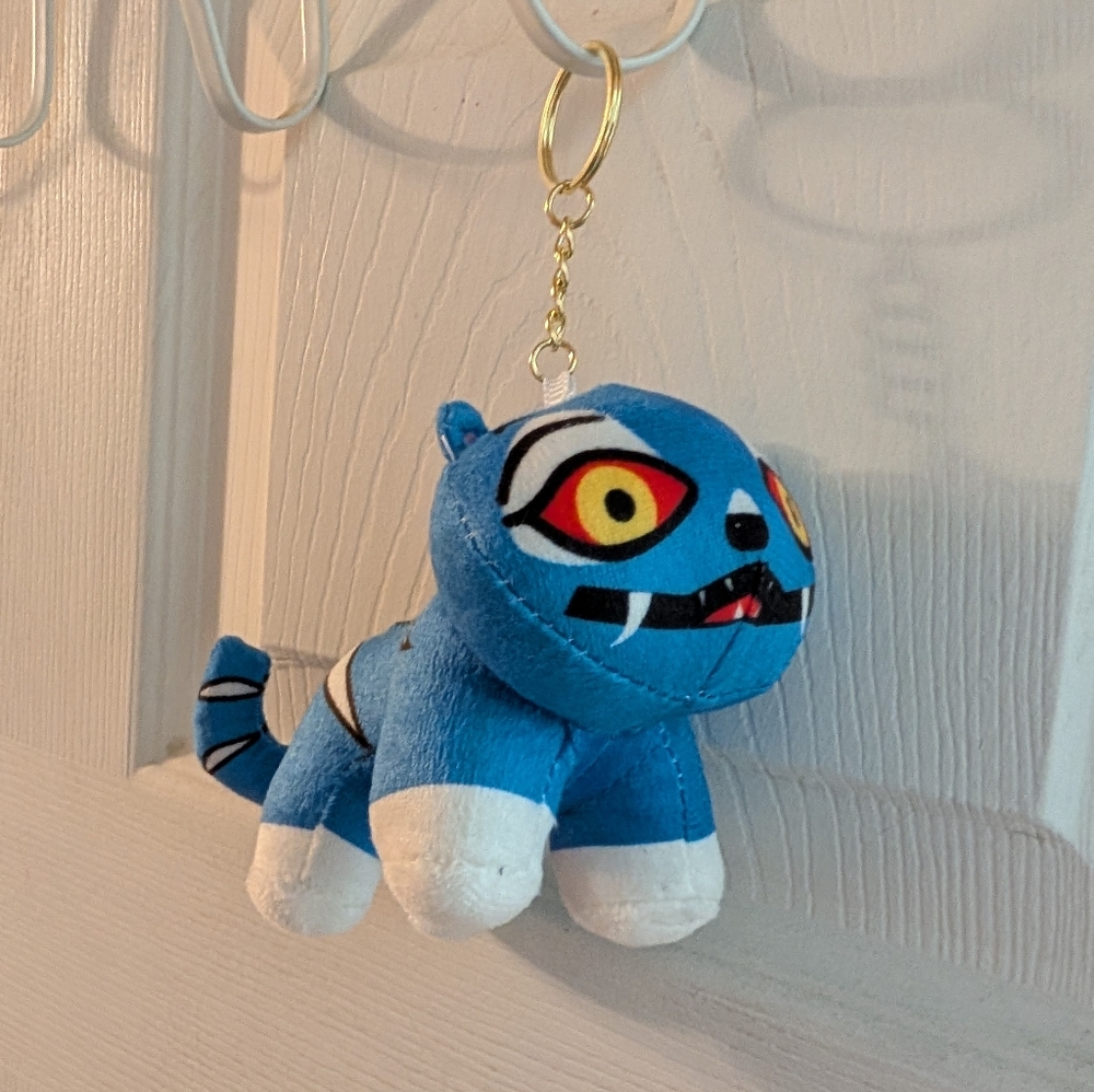 New K-pop Demon Hunters Derby Plush Keychain